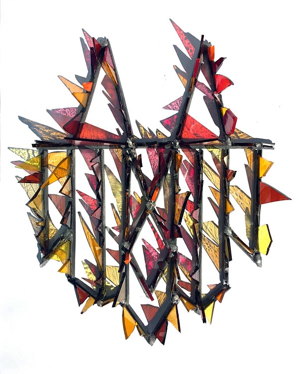 Lex Shute_Defraltic, 2020. Stained glass,34x26x11cm_web